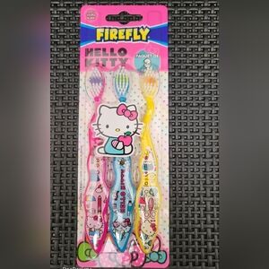 Hello Kitty, 3 pack soft toothbrush
